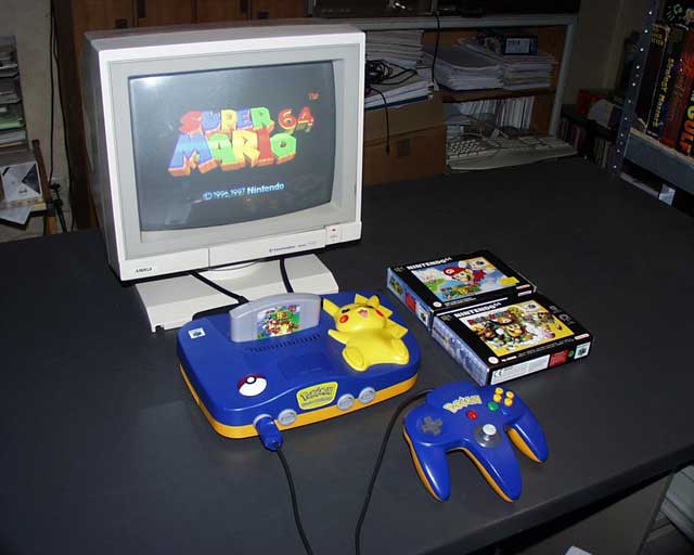 Nintendo 64 Pikachu Edition